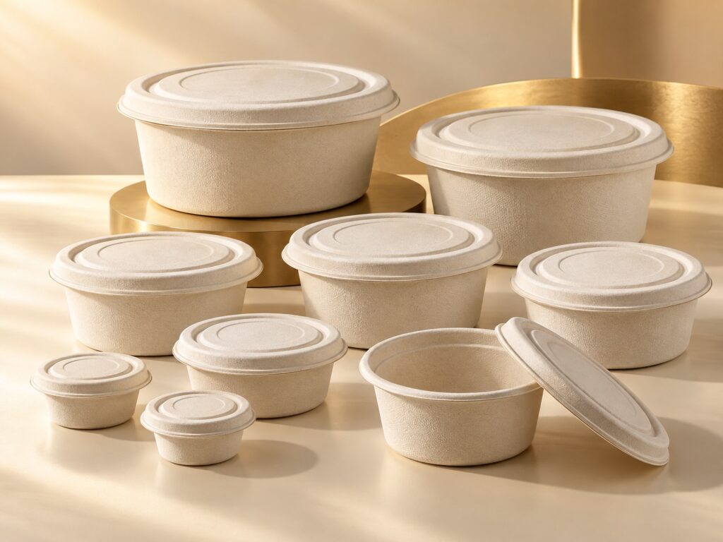 Round Anti-Leak Containers