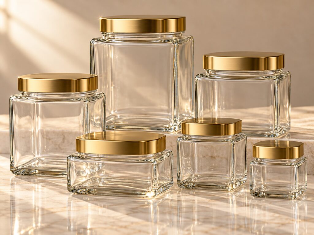 Square Jars